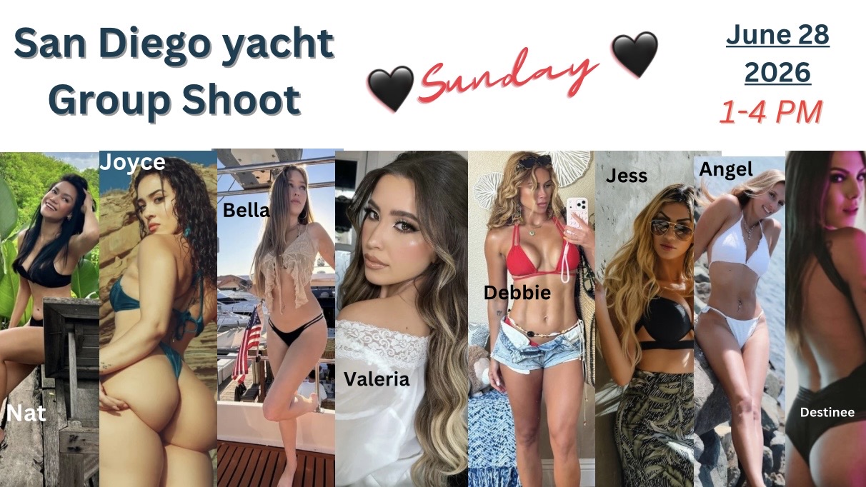 Fourth of July bikini theme photoshoot